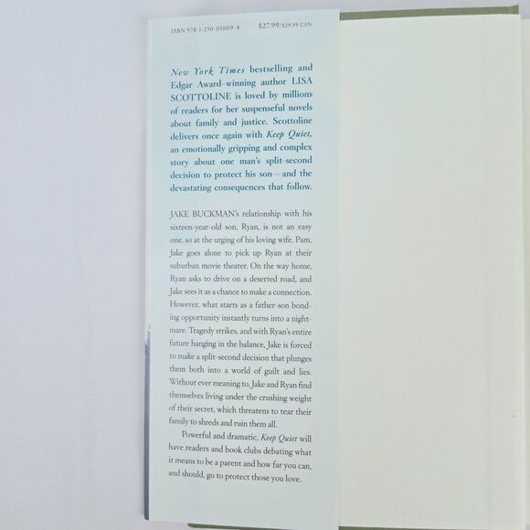 Keep Quiet by Lisa Scottoline (2014, Hardcover) - Picture 3 of 5